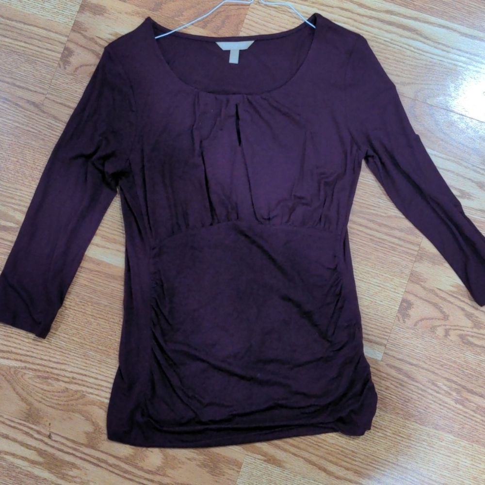 Banana Republic Shirt (Plum)
